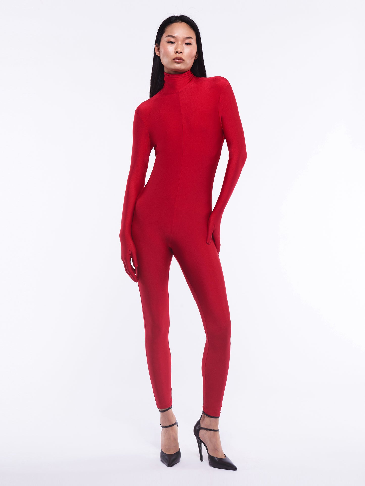Cleo Catsuit - Red