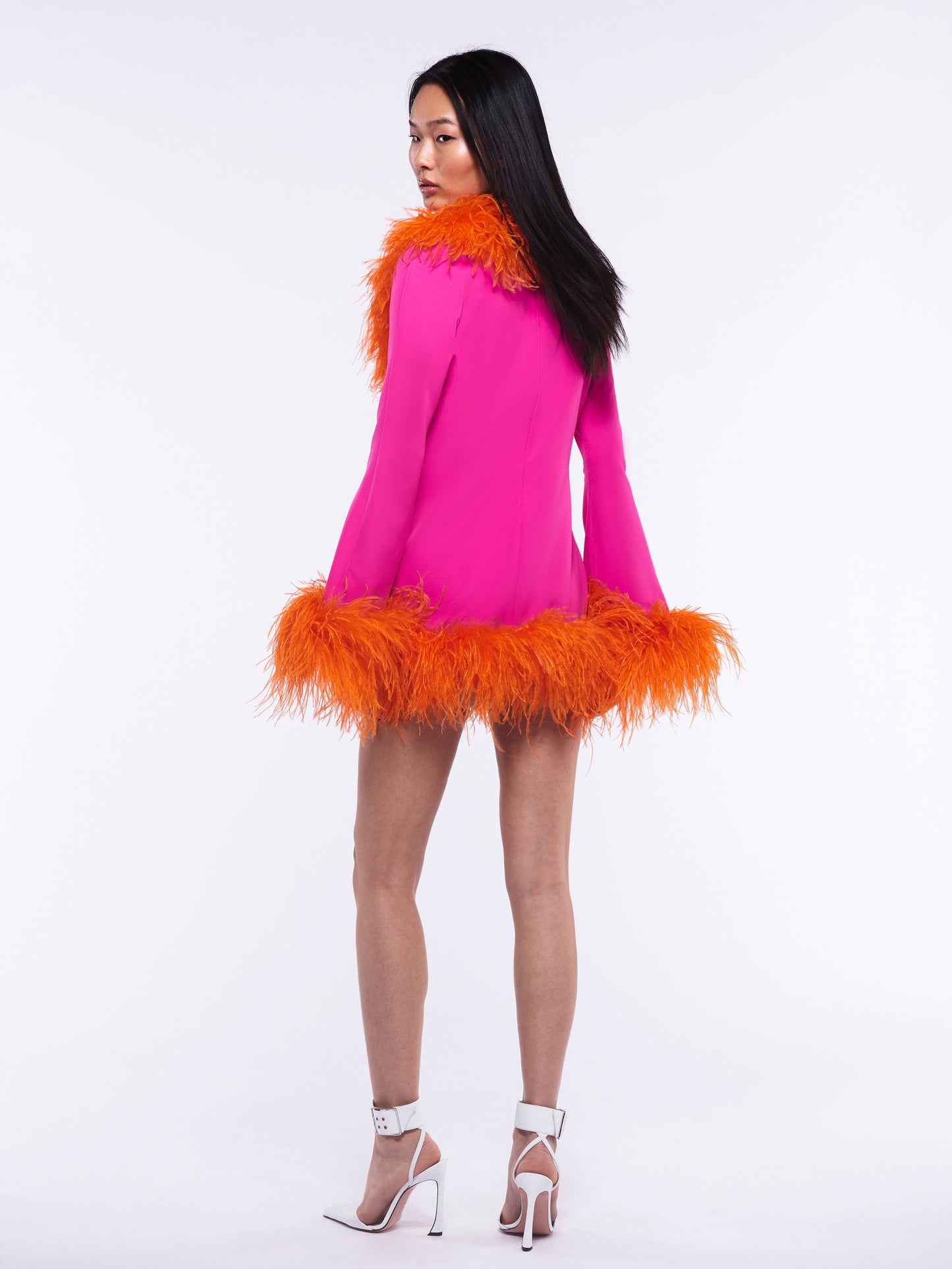 Kerry Dress - Pink / Orange